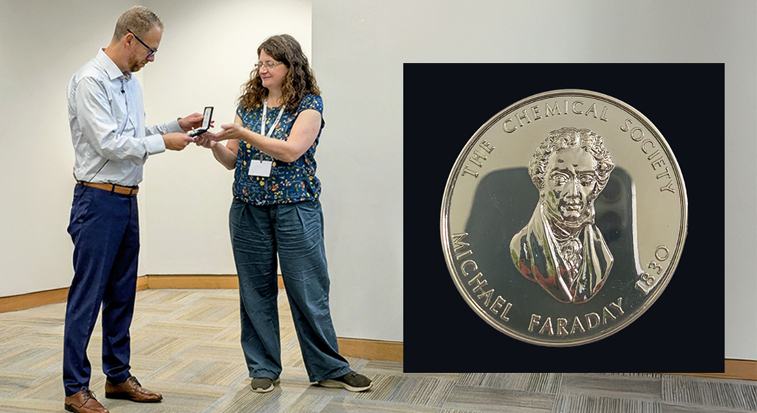 Professor Jan Rossmeisl is awarded the Faraday medal for electrochemistry 2025